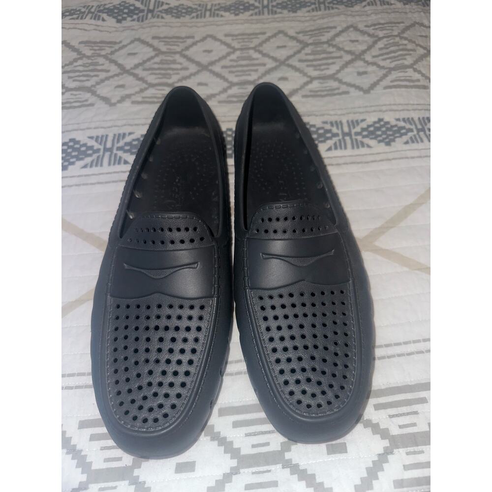 Floafers Country Club Driver Loafers Blk Men’s Size 9 Waterproof Golf Boat Shoes